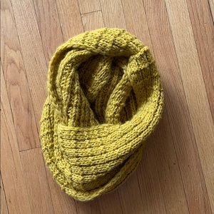Mustard Yellow Infinity Scarf